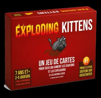 Exploding Kittens – Jeu de société de cartes fun et rapide