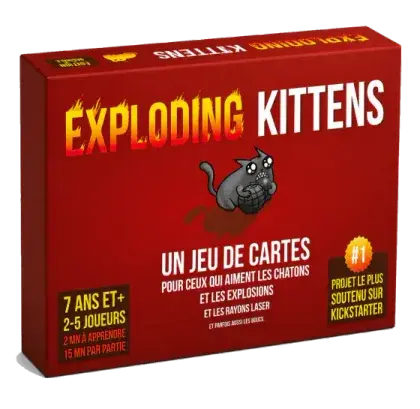 Exploding Kittens – Jeu de société de cartes fun et rapide