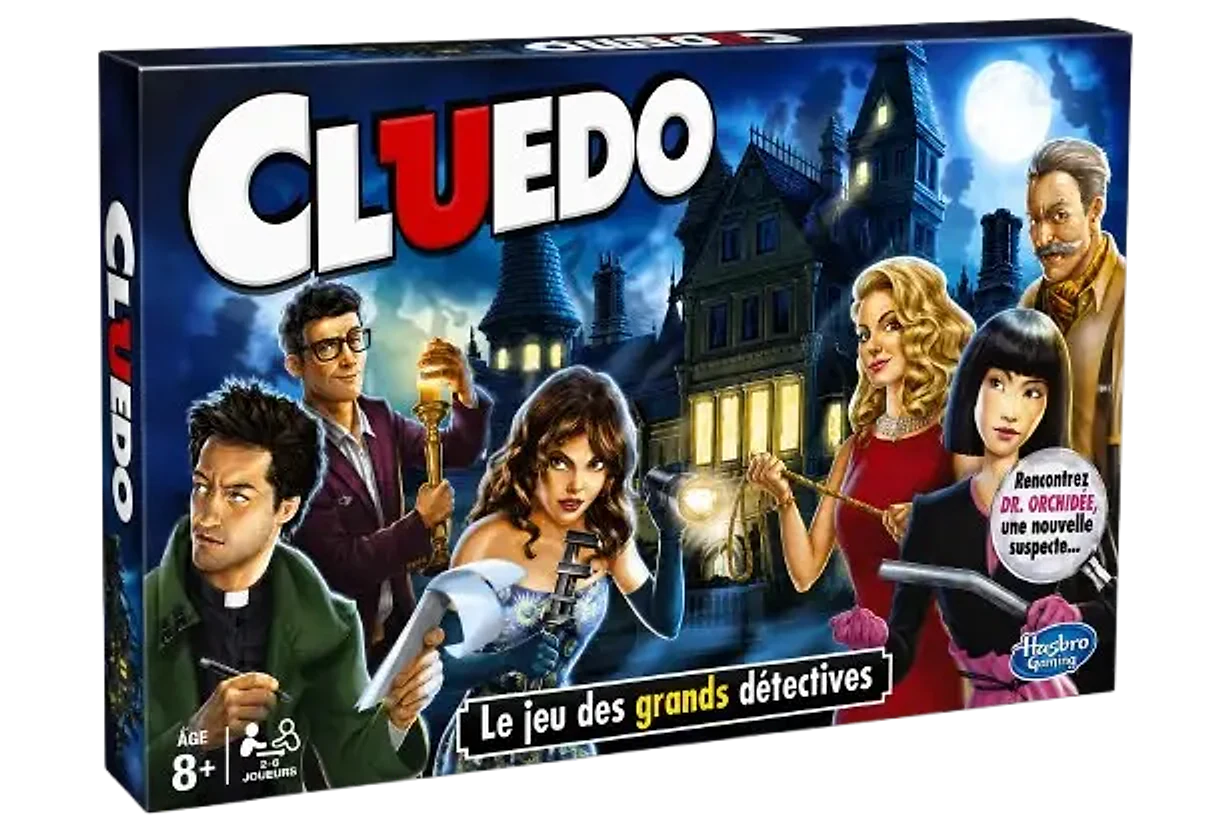 Cluedo – Jeu d’enquête et de déduction (version française)