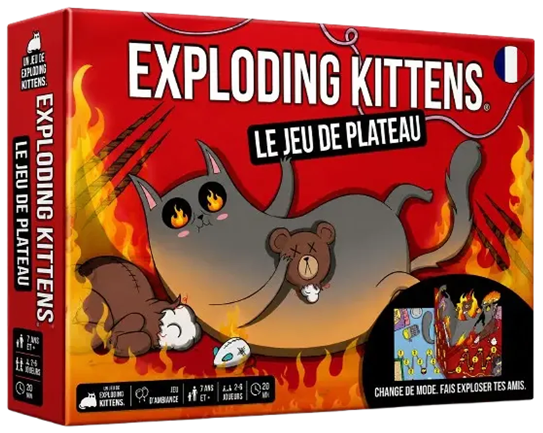 Exploding Kittens – Le Jeu de Plateau (Version Française)